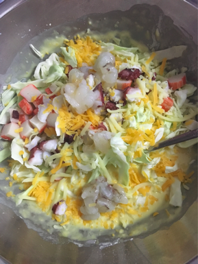 Okonomiyaki Japanese Pancake Ingredients