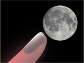 pointing-to-the-moon