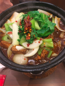 Chicken hotpot