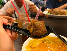 Salted egg yolk fried chicken