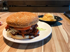 BBQ Chicken Burger at Chic-a-boo in Singapore